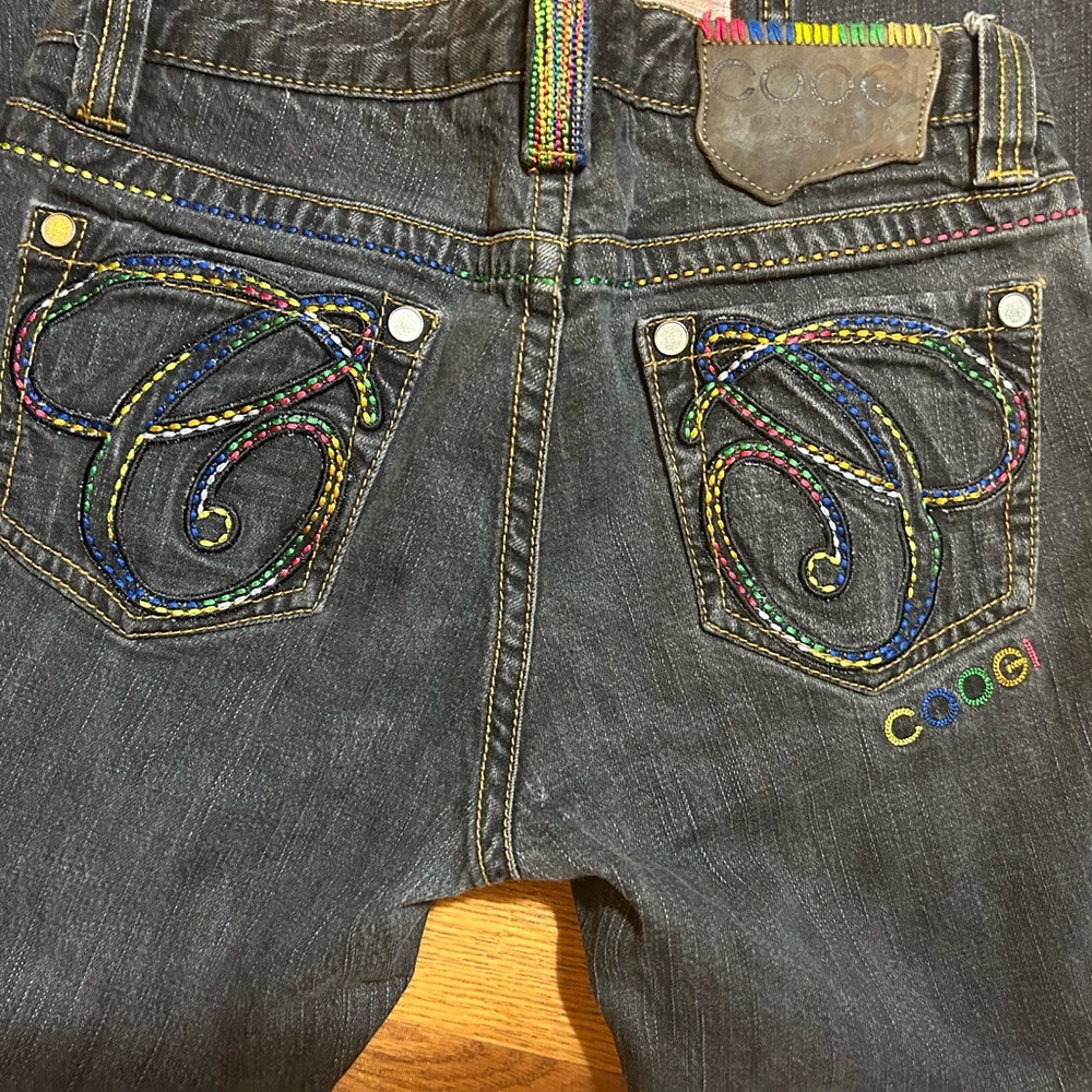 COOGI Y2K Straight Jeans Size 7/8